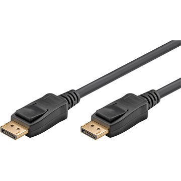 Goobay kábel Displayport (apa) - Displayport (apa) 2 m (v2.1, 8k 60Hz, 4k 144 Hz)