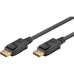 Goobay kábel Displayport (apa) - Displayport (apa) 3 m (v2.1, 8k 60Hz, 4k 144 Hz)