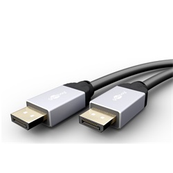 Goobay+ kábel Displayport (apa) - Displayport (apa) 5m (v1.2, 4k 60Hz)