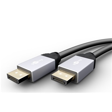 Goobay+ kábel Displayport (apa) - Displayport (apa) 5m (v1.2, 4k 60Hz)