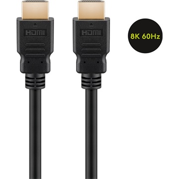 Goobay kábel HDMI (apa) - HDMI (apa) 3 m (v2.1, 8k 60Hz)