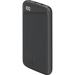 Goobay power bank 10000 mAh fekete (USB-C PD, USB-A QC 3.0)