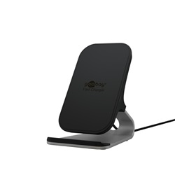 Goobay vezeték nélküli gyorstöltő 10W, USB-C csatlakozás, fekete