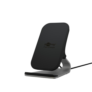 Goobay vezeték nélküli gyorstöltő 10W, USB-C csatlakozás, fekete