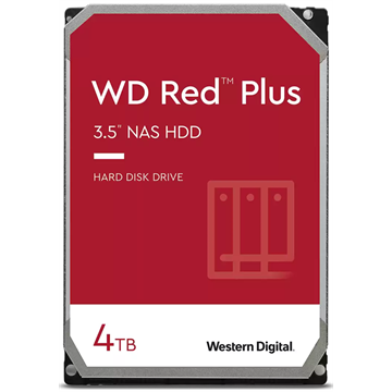 HDD belső WD Red Plus 3,5" 4TB/256MB SATAIII (WD40EFPX)