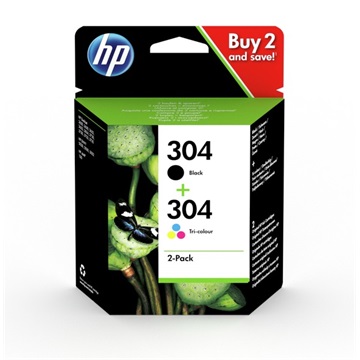 Hp tinta 3JB05AE (304) multipack