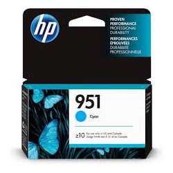 Hp tinta CN050AE 951 cyan