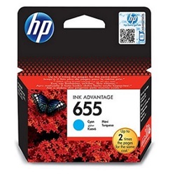 Hp tinta CZ110AE (655) cyan
