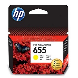 Hp tinta CZ112AE (655) yellow