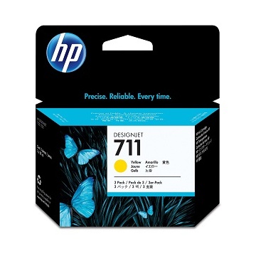 Hp tinta CZ136A (711) yellow (3x29ml)