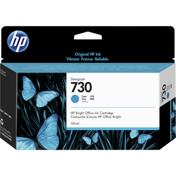 Hp tinta P2V68A (730) cyan