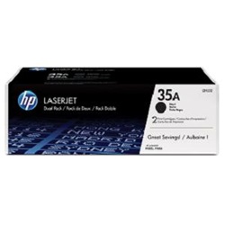 Hp toner CB435AD (35A) dupla black 2x1,5k