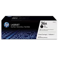 Hp toner CB436AD (36A) dupla black 2x2k