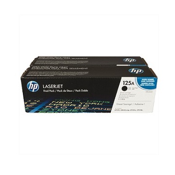 Hp toner CB540AD (125A) black dual pack