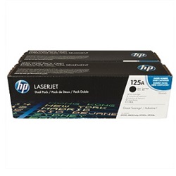 Hp toner CB540AD (125A) black dual pack