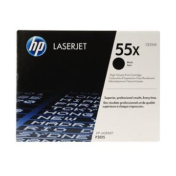 Hp toner CE255X (55X) black 12,5k