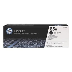 Hp toner CE285AD(85A) dupla black 2x1,6k