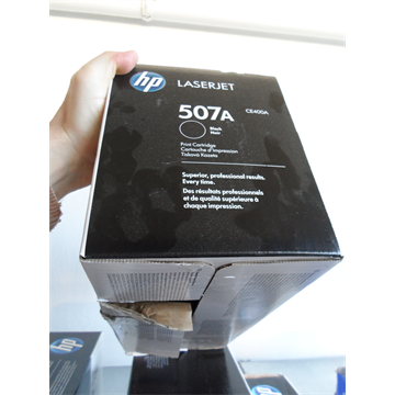 Hp toner CE400A BK (507A) black 5,5k (sérült csomagolás)