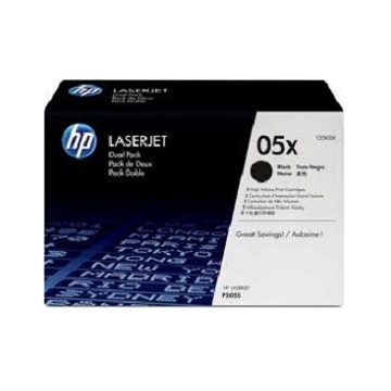 HP toner CE505D dupla black 2x2,3k