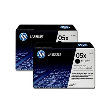 Hp toner CE505XD (05X) black 2x6,5k