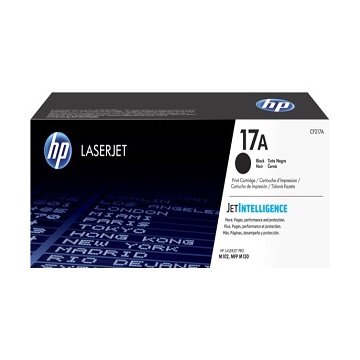 Hp toner CF217A (17A) black 1,6k