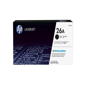 Hp toner CF226A (26A) black 3,1k