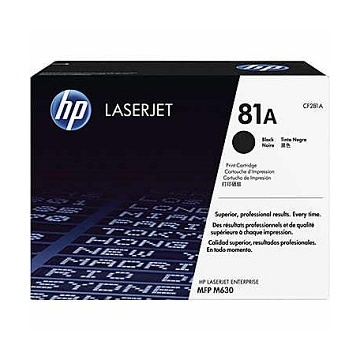 Hp toner CF281A (81A) black 10,5k