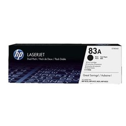 Hp toner CF283AD dupla black 2x1,5k