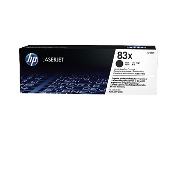 Hp toner CF283X (83X) black 2,2k