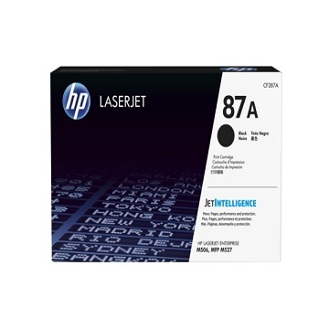Hp toner CF287A (87A) black 9k