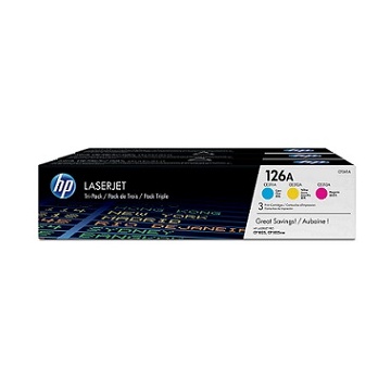 Hp toner CF341A (126) color pack (CE311/CE312/CE313) 1k