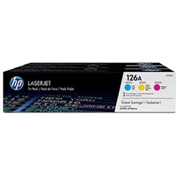 Hp toner CF341A (126) color pack (CE311/CE312/CE313) 1k