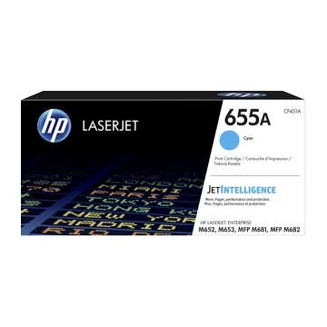 Hp toner CF451A (655A) cyan 10,5K