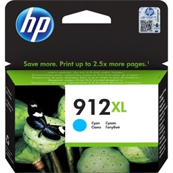 HP tinta 3YL81AE (912XL) cyan 0,8K
