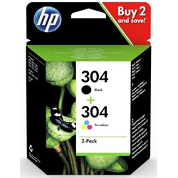 Hp tinta 3JB05AE (304) multipack