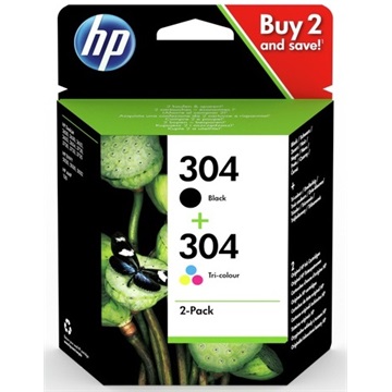 Hp tinta 3JB05AE (304) multipack