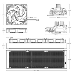 Hűtő cpu Arctic Liquid Freezer II 420