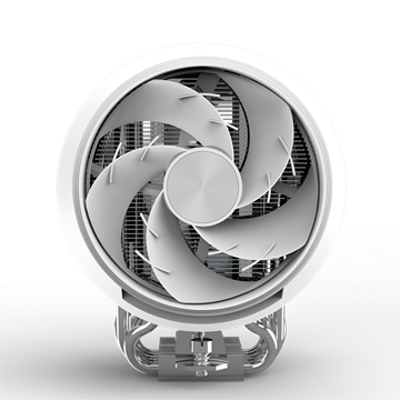 Hűtő cpu Zalman ZET 5 White ARGB