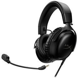 HyperX Cloud III fejhallgató, fekete / 727A8AA, fekete
