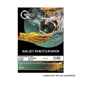 Q-print fotópapír A4 photo glossy 210gr (20ív/csom)