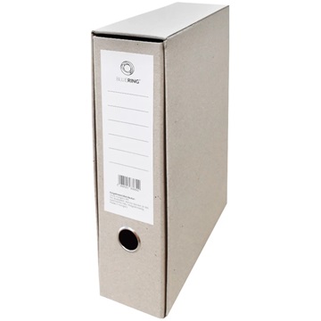 Iratrendező tokos A/4 natúr 7,5 cm (Bluering)