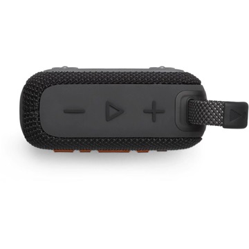 JBL Go 4 Hordozható Bluetooth Hangszóró, fekete EU
