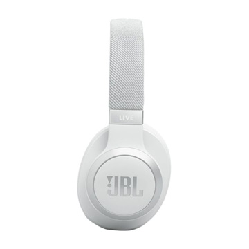 JBL LIVE 770NC Bluetooth vezeték nélküli fülhallgató, fehér, EU