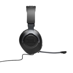 JBL Quantum 100 fejhallgató, vezetékes gamer fejhallgató mikrofonnal, fekete, EU