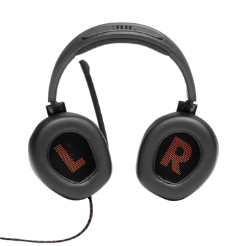 JBL Quantum 200 fejhallgató, vezetékes gamer headset mikrofonnal, fekete, EU