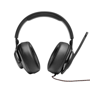 JBL Quantum 200 fejhallgató, vezetékes gamer headset mikrofonnal, fekete, EU