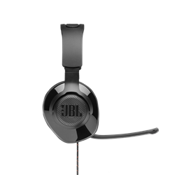 JBL Quantum 200 fejhallgató, vezetékes gamer headset mikrofonnal, fekete, EU