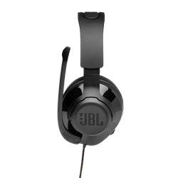 JBL Quantum 200 fejhallgató, vezetékes gamer headset mikrofonnal, fekete, EU