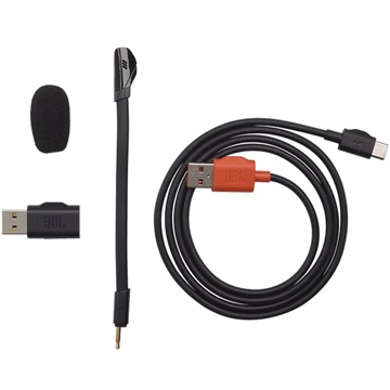 JBL Quantum 350 fejhallgató, vezeték nélküli gamer fejhallgatót mikrofonnal, fekete, EU