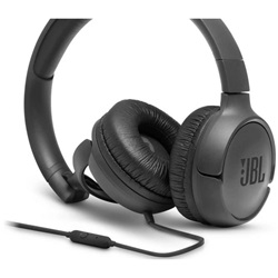 JBL Tune 500BT Bluetooth vezeték nélküli fülhallgató, fekete, EU